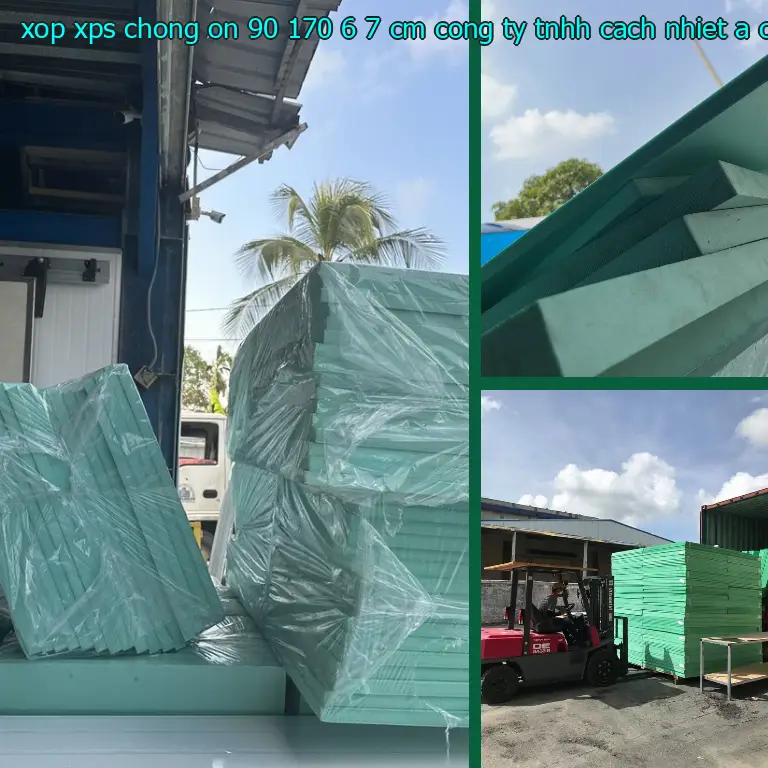 Nhà sản xuất xốp XPS chống ồn 90*170*6.7 cm: Công ty TNHH cách nhiệt Á Châu Nhà sản xuất xốp XPS chống ồn 90*170*6.7 cm: Công ty TNHH cách nhiệt Á Châu