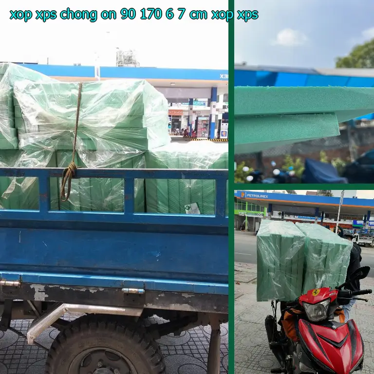 Danh mục xốp XPS chống ồn 90*170*6.7 cm: Xốp XPS Danh mục xốp XPS chống ồn 90*170*6.7 cm: Xốp XPS