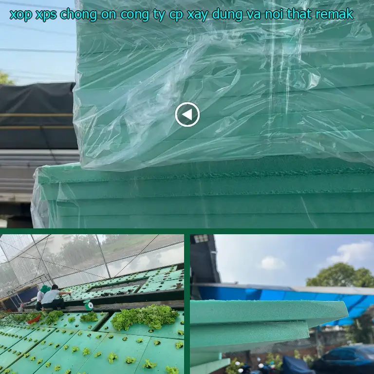 Xốp XPS chống ồn Công ty CP xây dựng và nội thất Remak