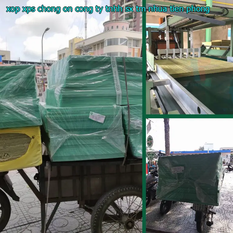 Xốp XPS chống ồn Công ty TNHH SX TM nhựa Tiến Phong