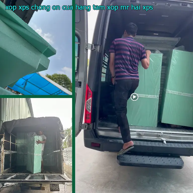 Chất liệu xốp XPS chống ồn Cửa hàng tấm xốp Mr.HẢI: XPS