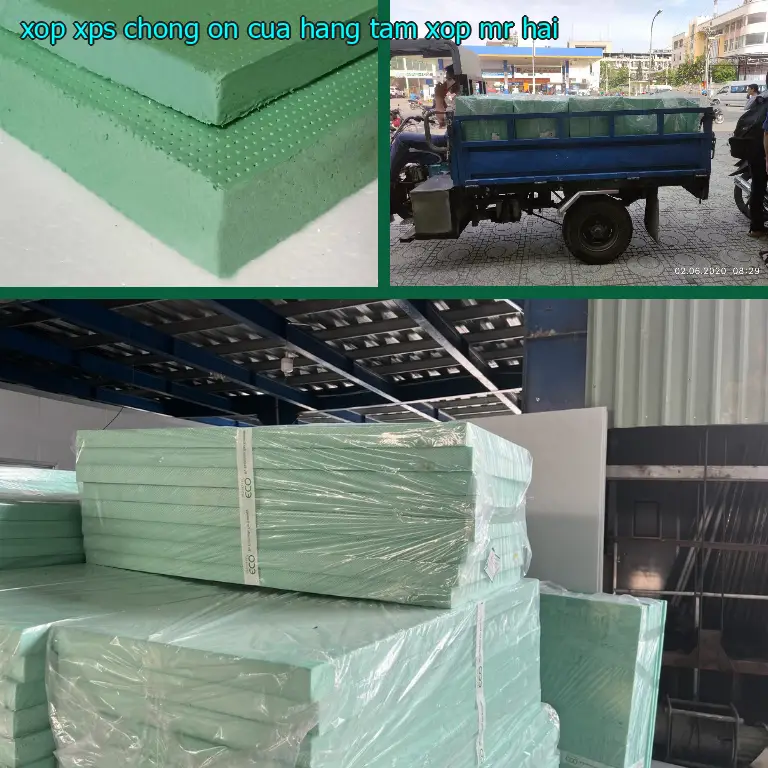 Xốp XPS chống ồn Cửa hàng tấm xốp Mr.HẢI