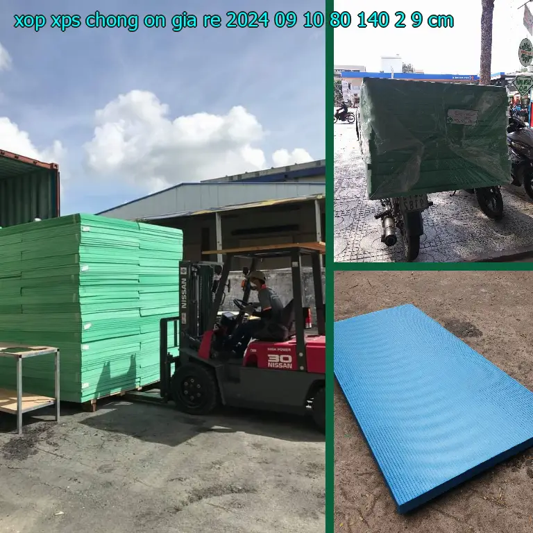 Kích thước xốp XPS chống ồn giá rẻ 2024-09-10: 80*140*2.9 cm