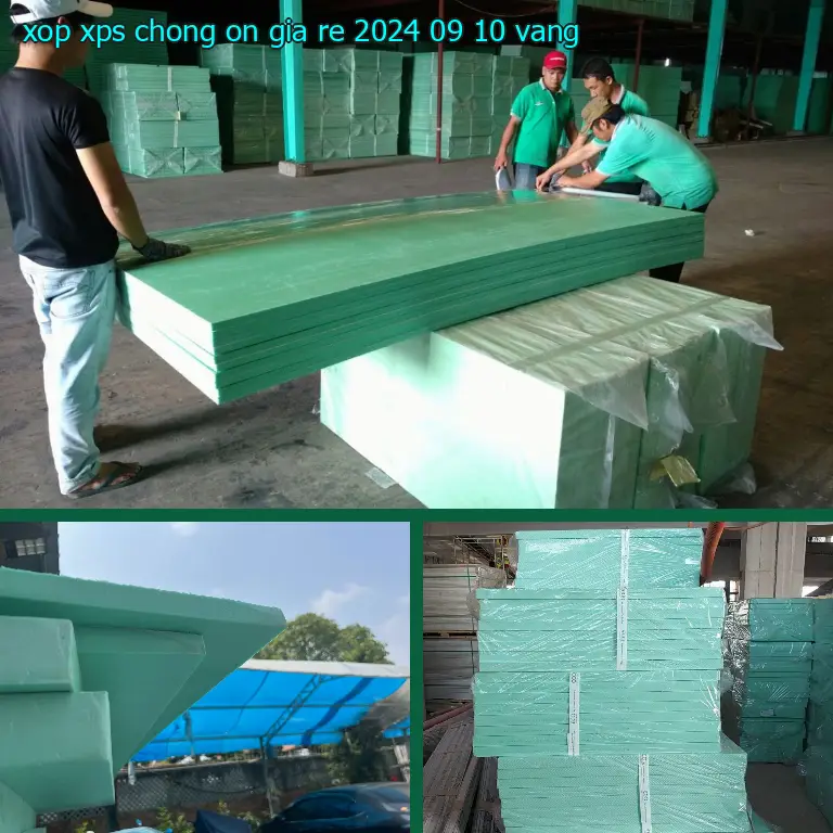 Màu sắc xốp XPS chống ồn giá rẻ 2024-09-10: Vàng