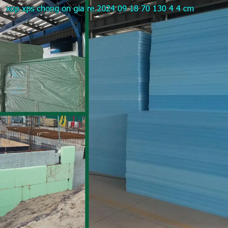 Kích thước xốp XPS chống ồn giá rẻ 2024-09-18: 70*130*4.4 cm