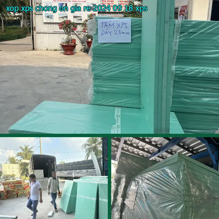 Chất liệu xốp XPS chống ồn giá rẻ 2024-09-18: XPS