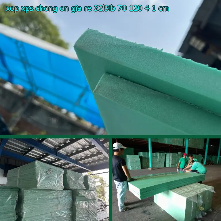 Kích thước xốp XPS chống ồn giá rẻ 32L9IB: 70*120*4.1 cm Kích thước xốp XPS chống ồn giá rẻ 32L9IB: 70*120*4.1 cm