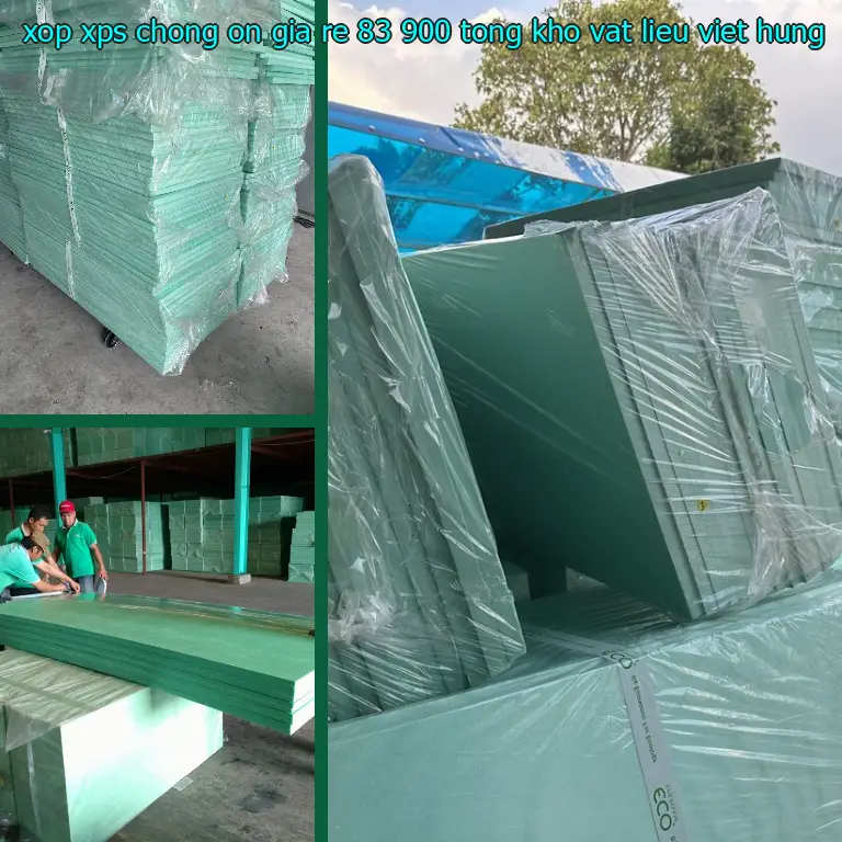 Nhà sản xuất xốp XPS chống ồn giá rẻ 83.900₫: Tổng kho vật liệu Việt Hưng Nhà sản xuất xốp XPS chống ồn giá rẻ 83.900₫: Tổng kho vật liệu Việt Hưng