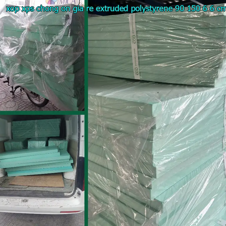 Kích thước xốp XPS chống ồn giá rẻ Extruded Polystyrene: 90*150*6.6 cm Kích thước xốp XPS chống ồn giá rẻ Extruded Polystyrene: 90*150*6.6 cm