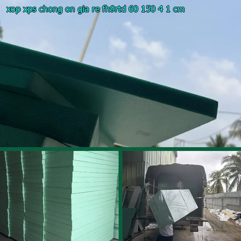 Kích thước xốp XPS chống ồn giá rẻ FH9RTD: 60*150*4.1 cm Kích thước xốp XPS chống ồn giá rẻ FH9RTD: 60*150*4.1 cm