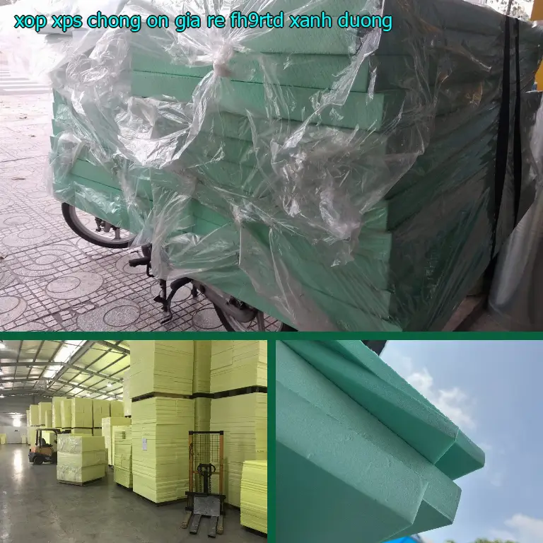 Màu sắc xốp XPS chống ồn giá rẻ FH9RTD: Xanh dương Màu sắc xốp XPS chống ồn giá rẻ FH9RTD: Xanh dương