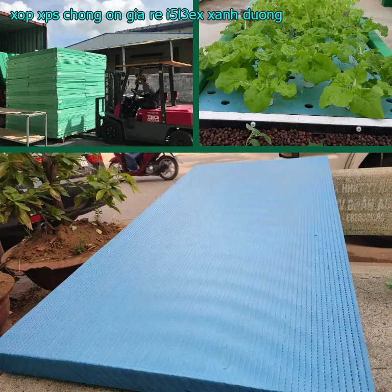 Màu sắc xốp XPS chống ồn giá rẻ I5L3EX: Xanh dương Màu sắc xốp XPS chống ồn giá rẻ I5L3EX: Xanh dương