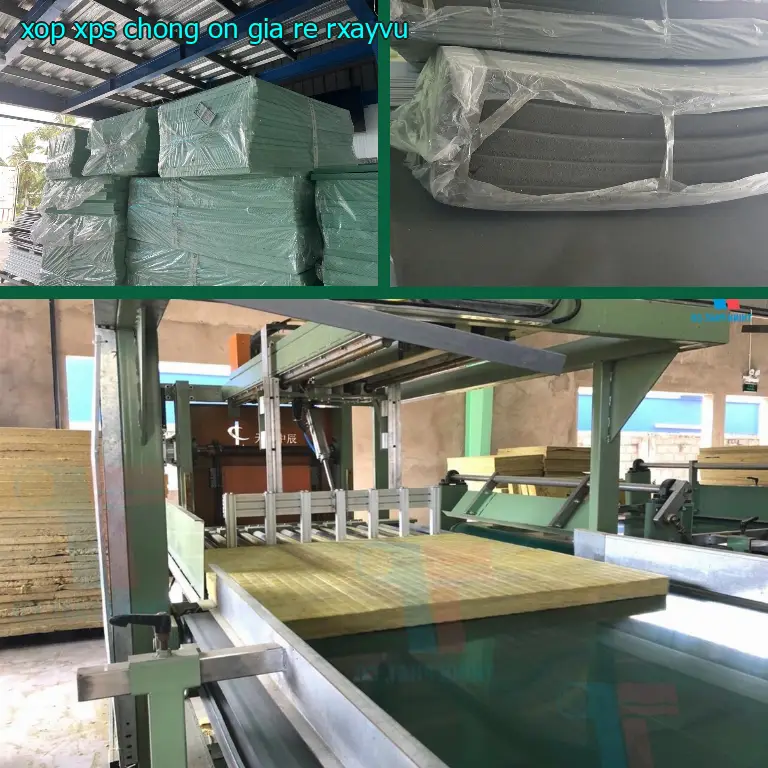 Xốp XPS chống ồn giá rẻ RXAYVU