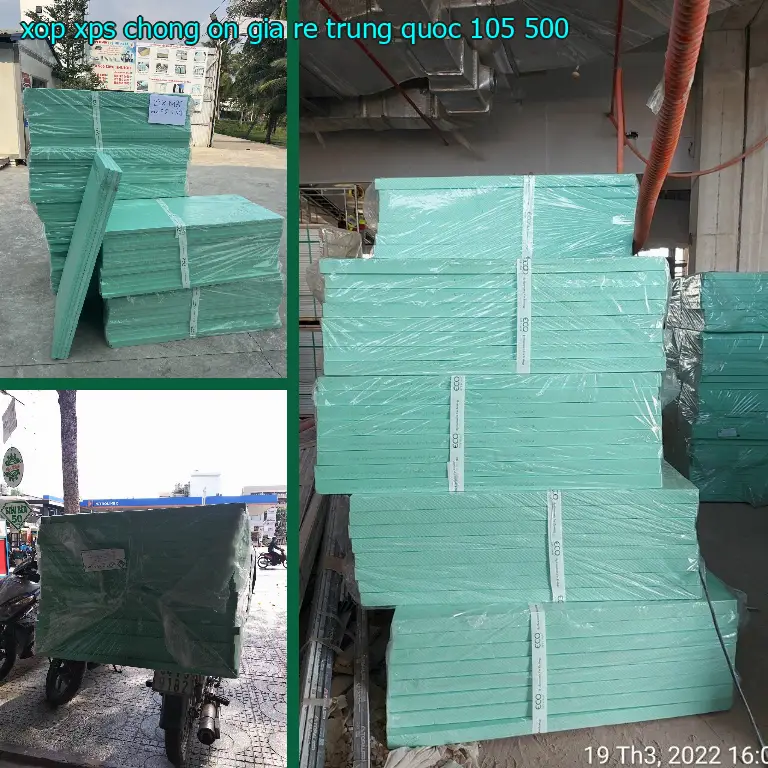 Đơn giá xốp XPS chống ồn giá rẻ Trung Quốc: 105.500₫
