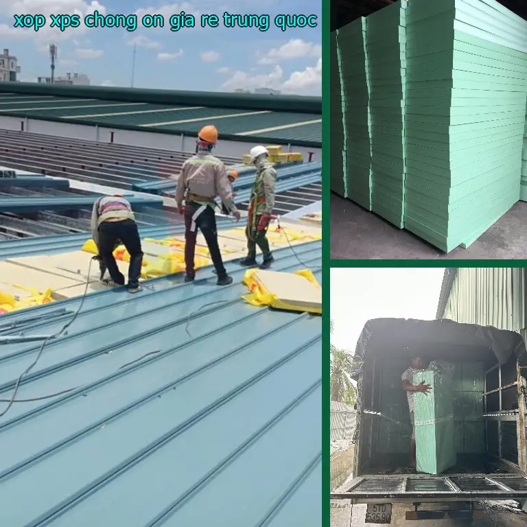 Xốp XPS chống ồn giá rẻ Trung Quốc
