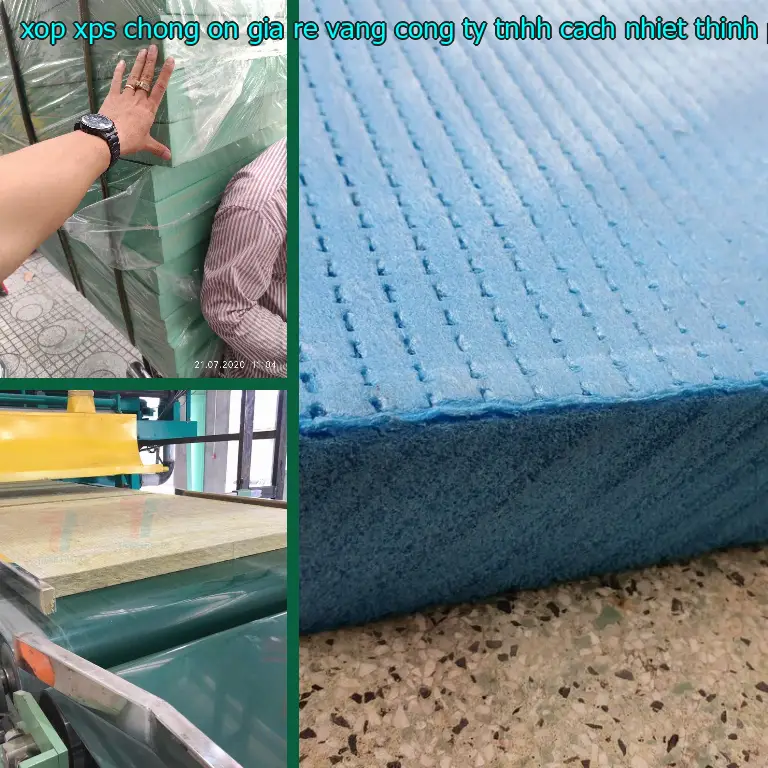 Nhà sản xuất xốp XPS chống ồn giá rẻ Vàng: Công ty TNHH cách nhiệt Thịnh Phát