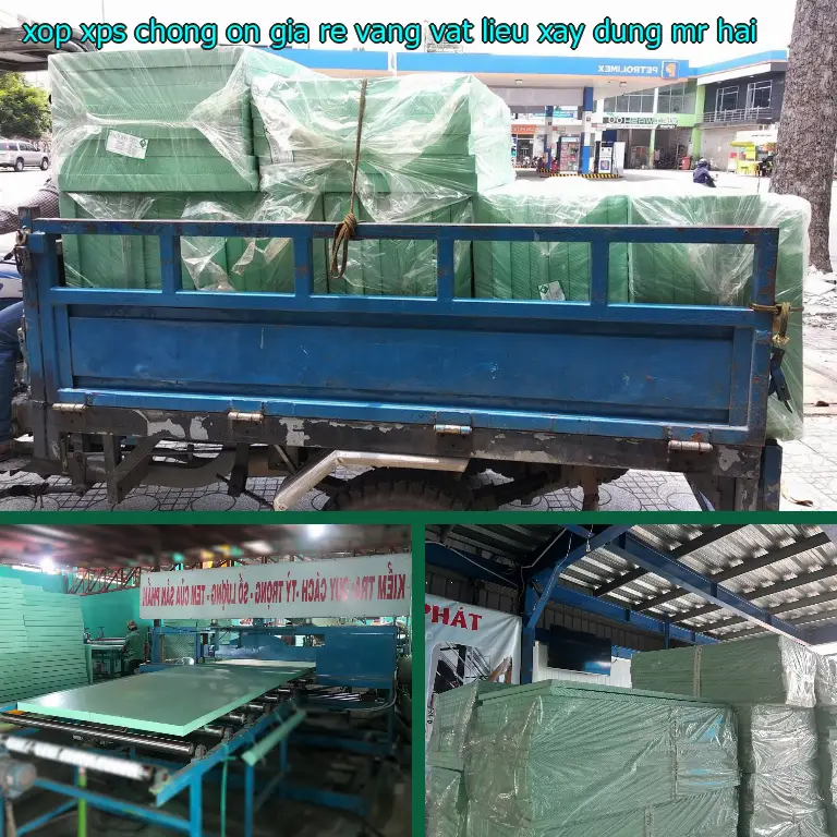 Nhà cung cấp xốp XPS chống ồn giá rẻ Vàng: Vật Liệu Xây Dựng Mr.HẢI