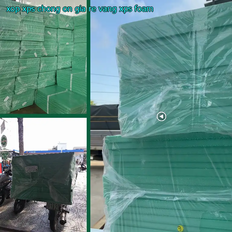 Danh mục xốp XPS chống ồn giá rẻ Vàng: XPS Foam