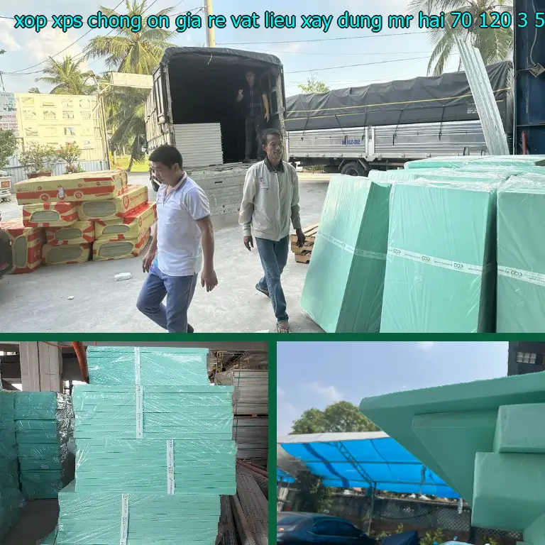 Kích thước xốp XPS chống ồn giá rẻ Vật Liệu Xây Dựng Mr.HẢI: 70*120*3.5 cm Kích thước xốp XPS chống ồn giá rẻ Vật Liệu Xây Dựng Mr.HẢI: 70*120*3.5 cm