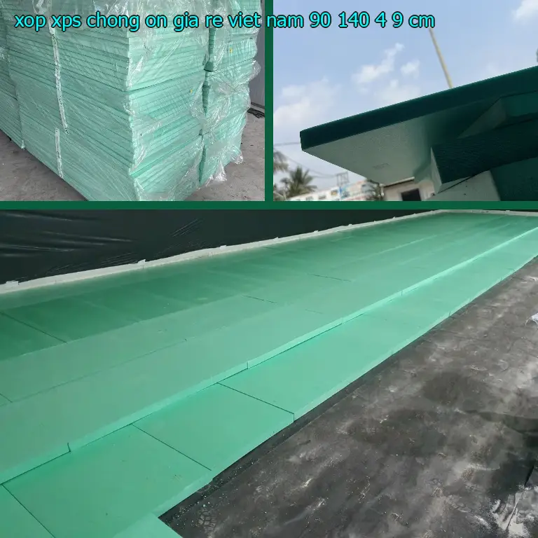 Kích thước xốp XPS chống ồn giá rẻ Viet Nam: 90*140*4.9 cm Kích thước xốp XPS chống ồn giá rẻ Viet Nam: 90*140*4.9 cm