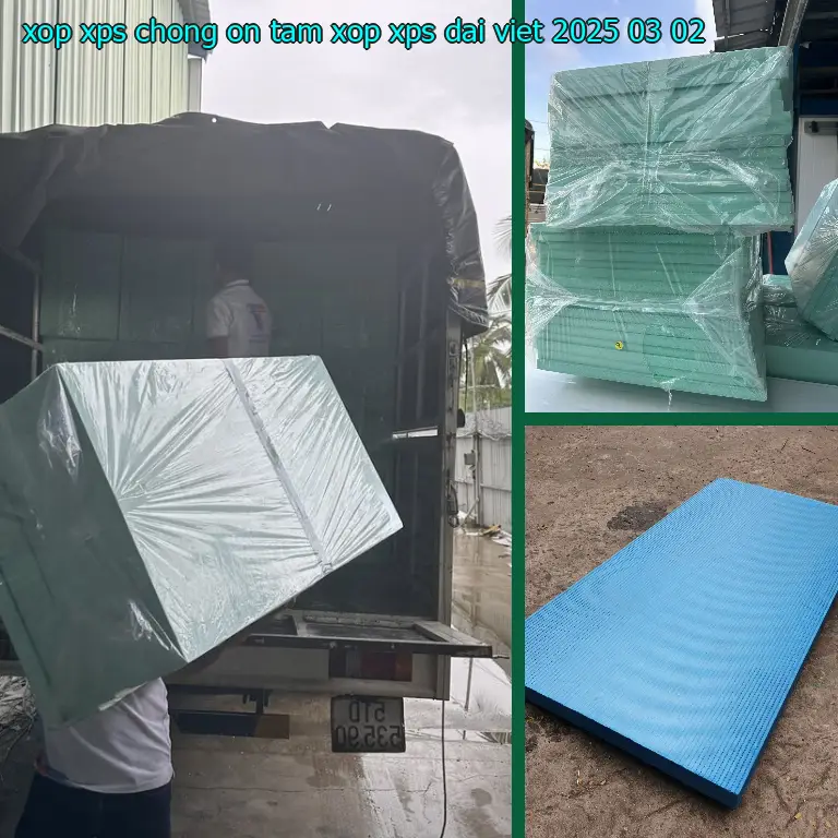 Ngày sản xuất xốp XPS chống ồn Tấm xốp XPS Đại Việt: 2025-03-02