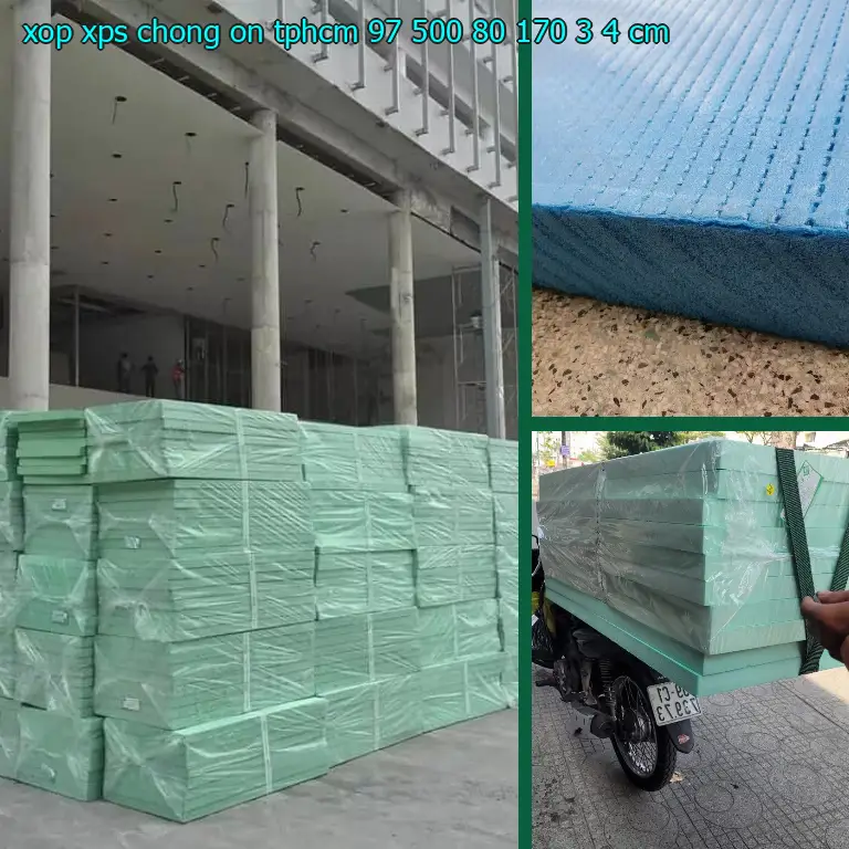 Kích thước xốp XPS chống ồn TpHCM 97.500₫: 80*170*3.4 cm Kích thước xốp XPS chống ồn TpHCM 97.500₫: 80*170*3.4 cm