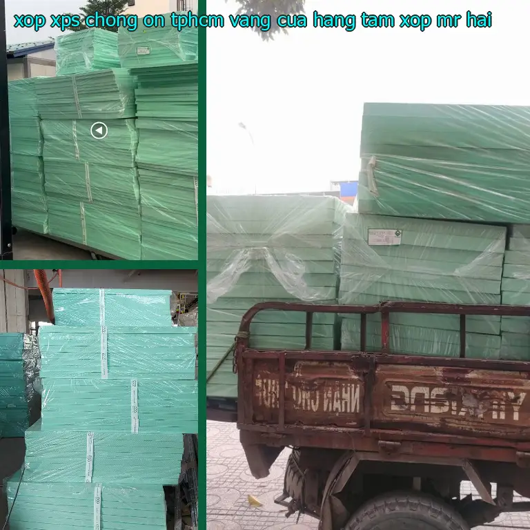 Nhà cung cấp xốp XPS chống ồn TpHCM Vàng: Cửa hàng tấm xốp Mr.HẢI