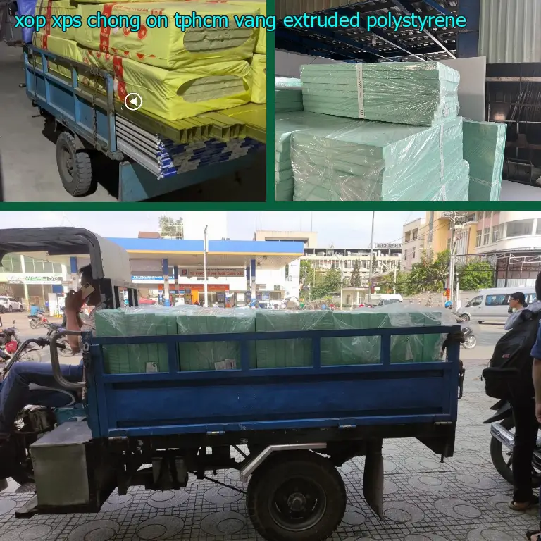 Chất liệu xốp XPS chống ồn TpHCM Vàng: Extruded Polystyrene