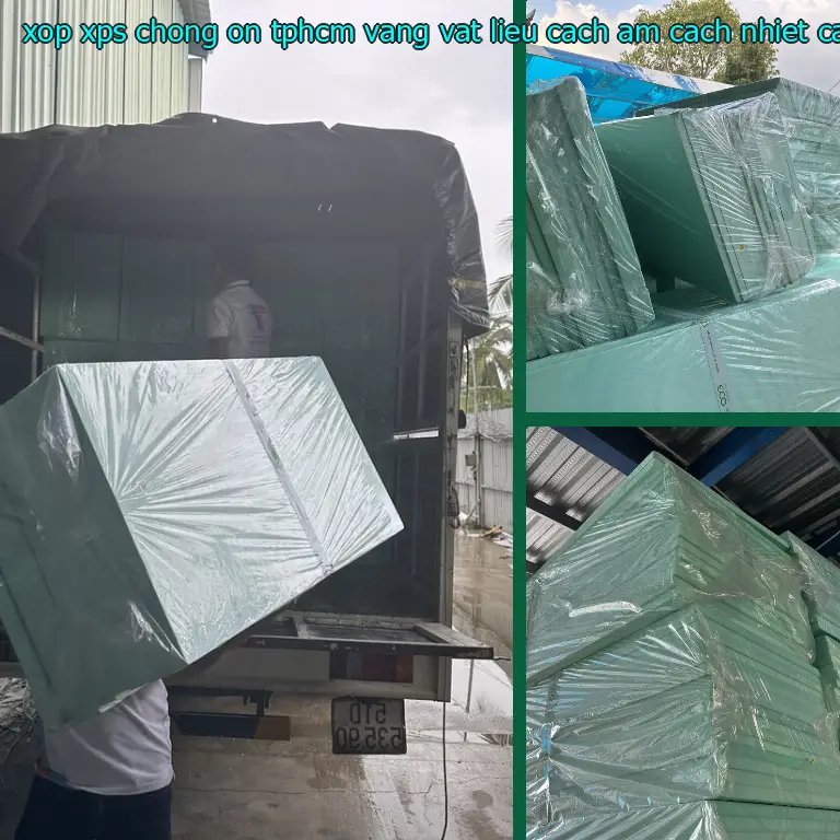 Nhà sản xuất xốp XPS chống ồn TpHCM Vàng: Vật liệu cách âm cách nhiệt Cát Tường