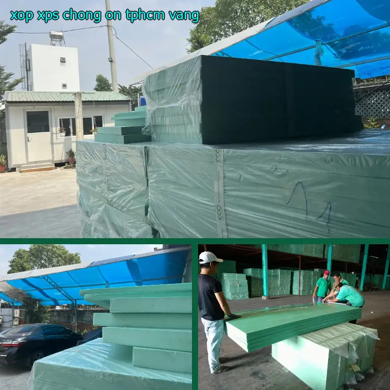 Xốp XPS chống ồn TpHCM Vàng