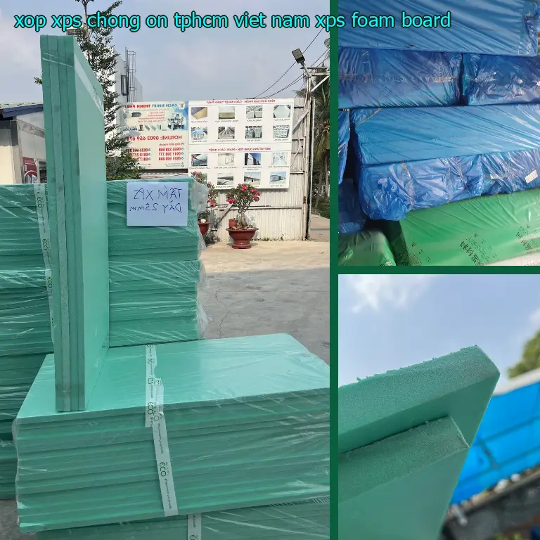 Danh mục xốp XPS chống ồn TpHCM Việt Nam: XPS Foam Board