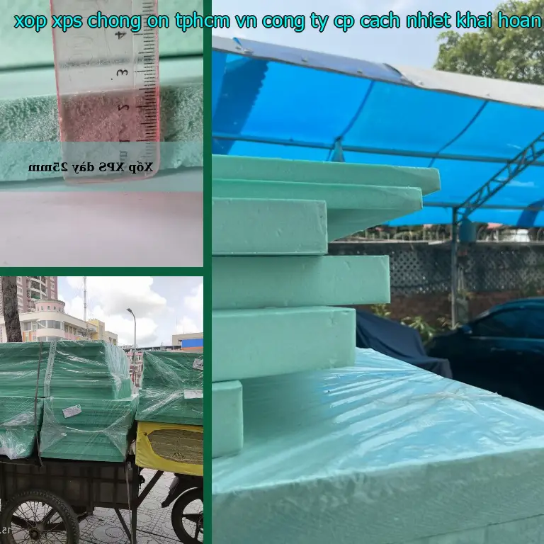 Nhà sản xuất xốp XPS chống ồn TpHCM VN: Công ty CP cách nhiệt Khải Hoàn Nhà sản xuất xốp XPS chống ồn TpHCM VN: Công ty CP cách nhiệt Khải Hoàn