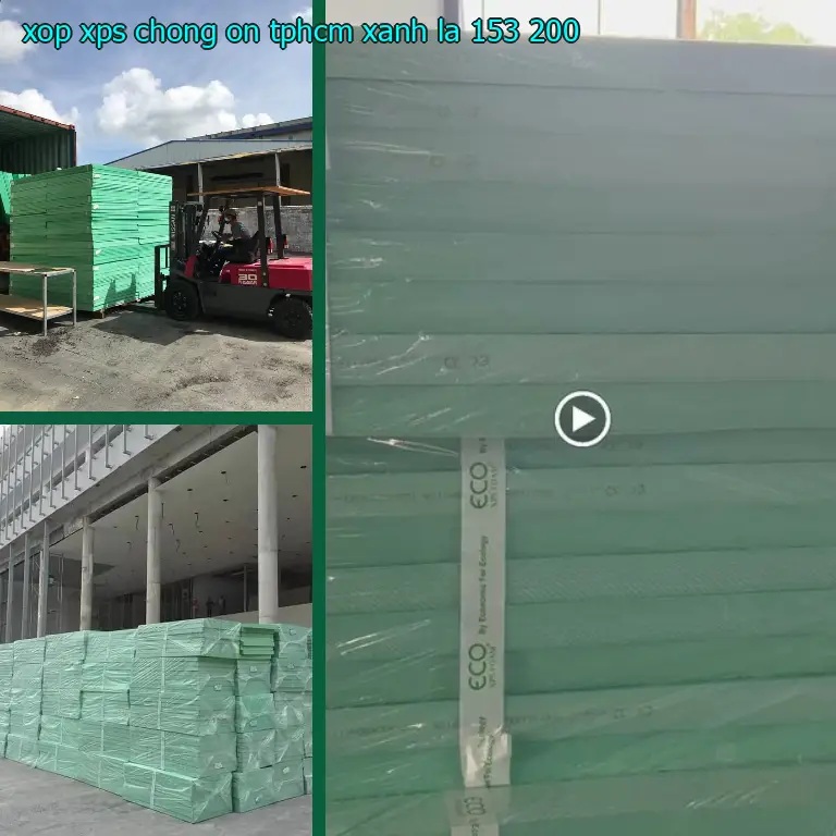 Đơn giá xốp XPS chống ồn TpHCM Xanh lá: 153.200₫