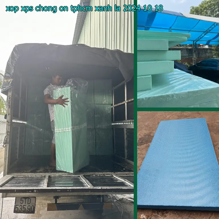 Ngày sản xuất xốp XPS chống ồn TpHCM Xanh lá: 2024-10-18