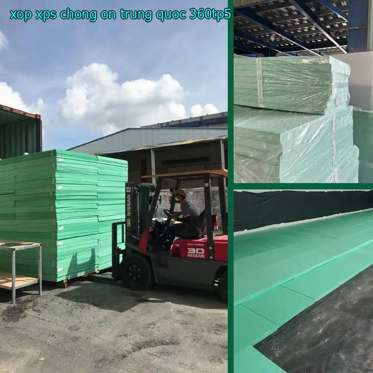 Model xốp XPS chống ồn Trung Quốc: 360TP5