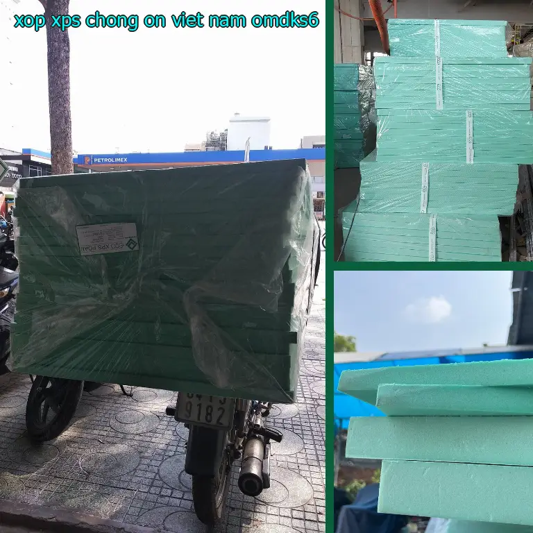 Model xốp XPS chống ồn Viet Nam: OMDKS6