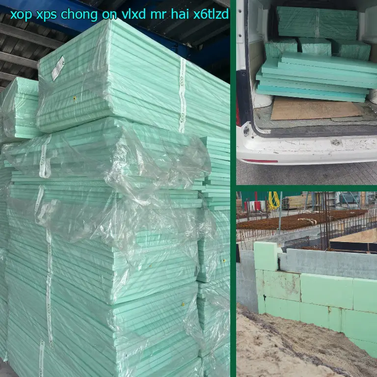 Model xốp XPS chống ồn VLXD Mr.HẢI: X6TLZD