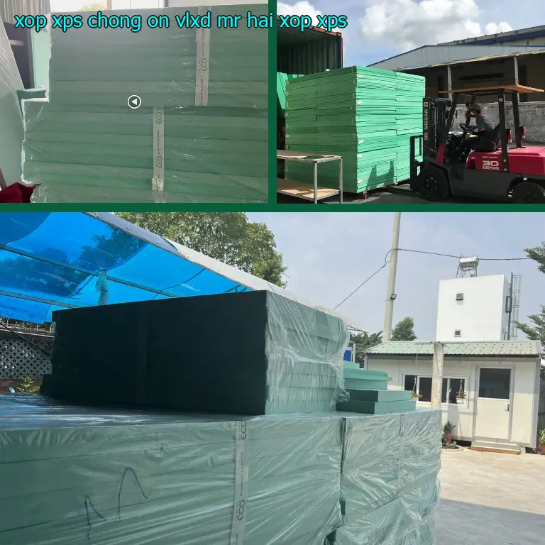 Danh mục xốp XPS chống ồn VLXD Mr.HẢI: Xốp XPS