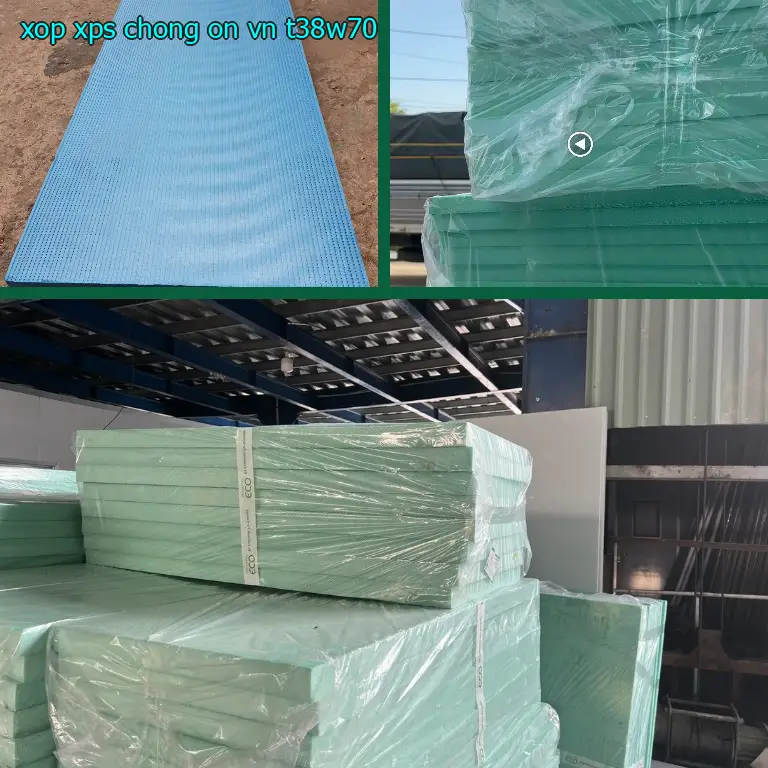 Model xốp XPS chống ồn VN: T38W70 Model xốp XPS chống ồn VN: T38W70