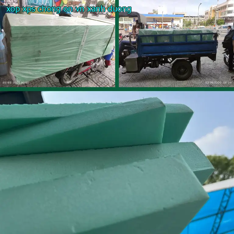 Màu sắc xốp XPS chống ồn VN: Xanh dương Màu sắc xốp XPS chống ồn VN: Xanh dương