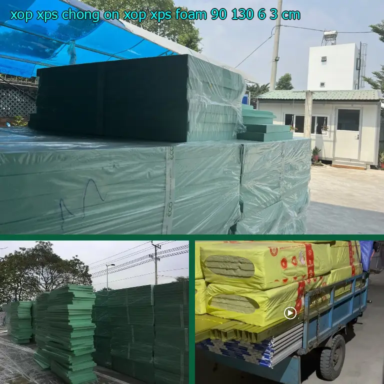 Kích thước xốp XPS chống ồn Xốp XPS Foam: 90*130*6.3 cm Kích thước xốp XPS chống ồn Xốp XPS Foam: 90*130*6.3 cm