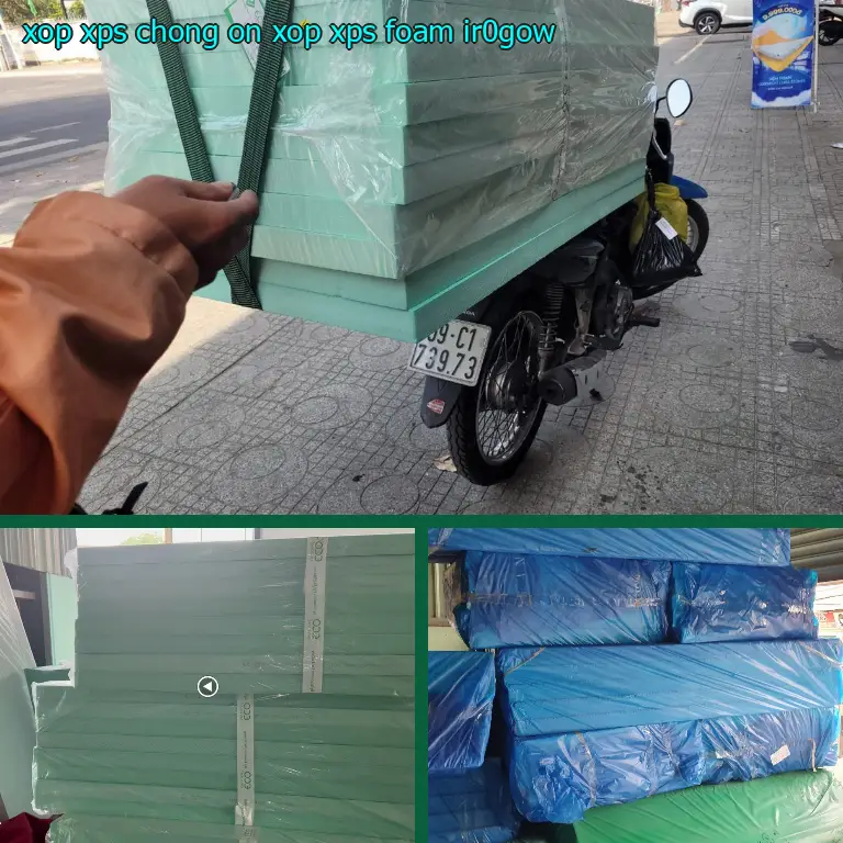 Model xốp XPS chống ồn Xốp XPS Foam: IR0GOW Model xốp XPS chống ồn Xốp XPS Foam: IR0GOW