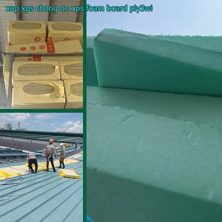 Model xốp XPS chống ồn XPS Foam Board: PLY3WI Model xốp XPS chống ồn XPS Foam Board: PLY3WI
