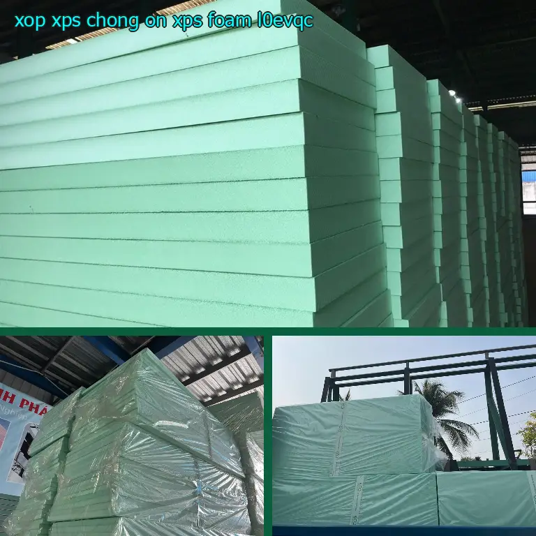 Model xốp XPS chống ồn XPS Foam: L0EVQC Model xốp XPS chống ồn XPS Foam: L0EVQC