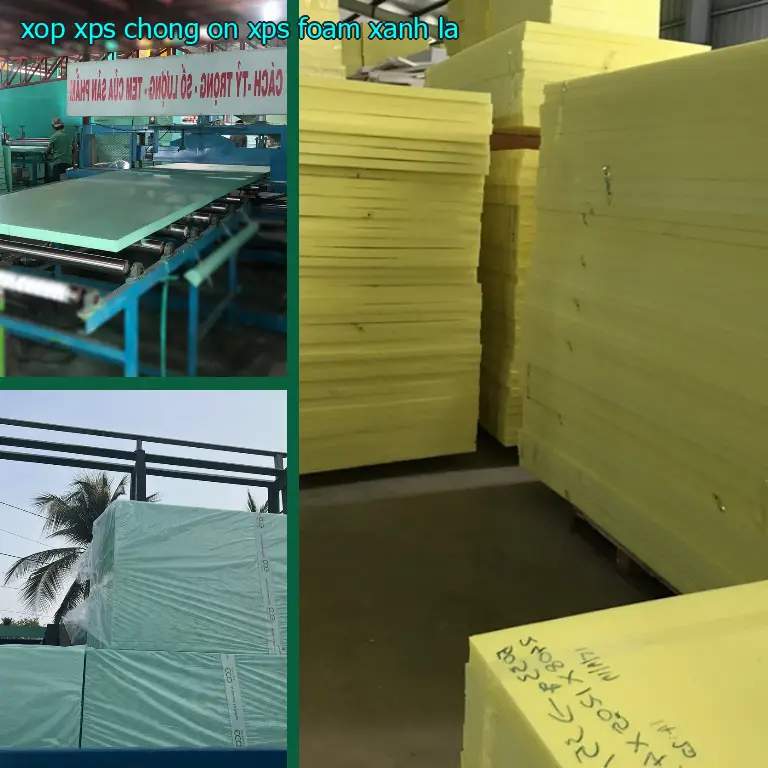 Màu sắc xốp XPS chống ồn XPS Foam: Xanh lá Màu sắc xốp XPS chống ồn XPS Foam: Xanh lá
